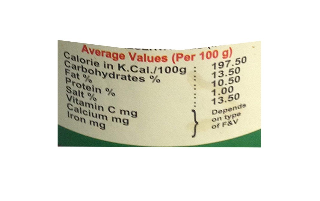 Harnarains Mixed Pickles    Plastic Jar  400 grams